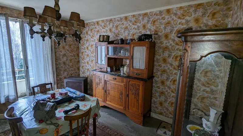 Pièce à vivre avant travaux