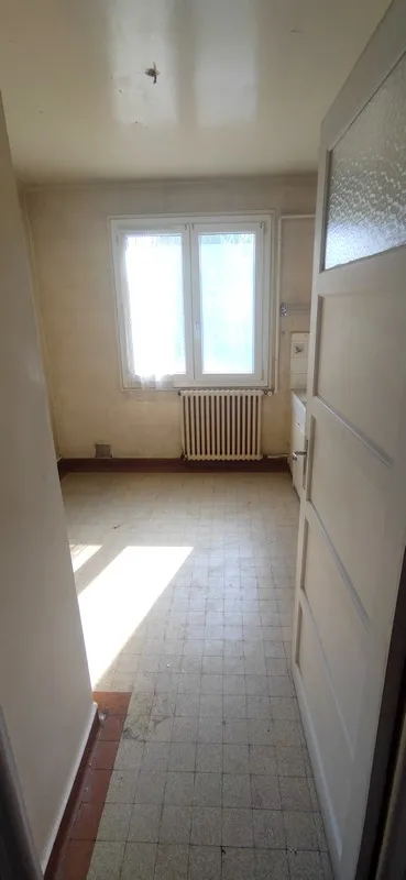 Pièce vidée prête à être valorisée