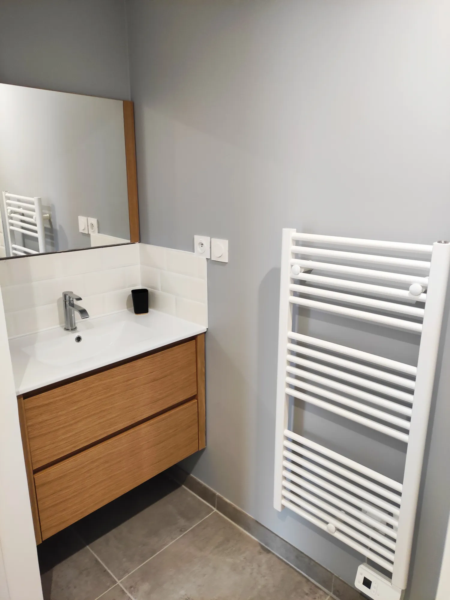 Salle d'eau rénovée